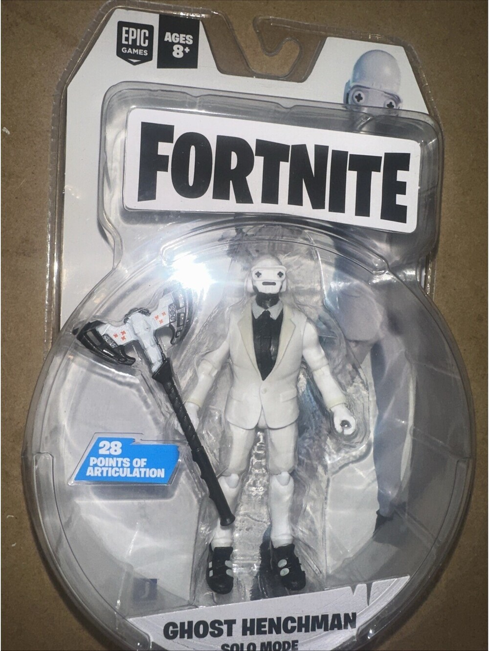 Fortnite Ghost Henchman 4" Action Figure 2021 MIP Solo Epic Video Games Jazwares